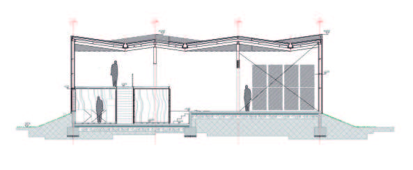 Panorama; Chile; Patagonien; Glacial water botteling plant
