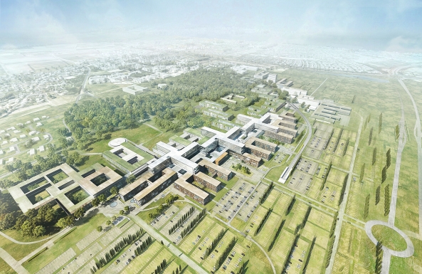 Krankenhausbau, Dnemark, Schmidt Hammer Lassen Architekten, Wettbewerb
