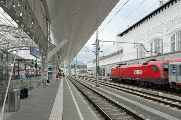 kadawittfeld; Salzburger Hauptbahnhof; Fertigstellung; Luftkissen
