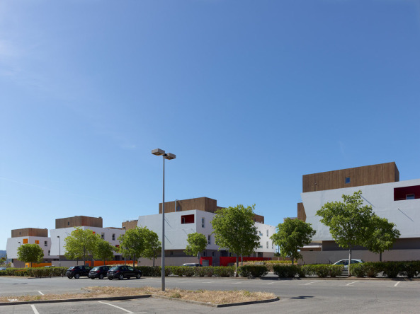 Wohnungsbau, Vitrolles, Frankreich, MDR Architecture, Stadterweiterung