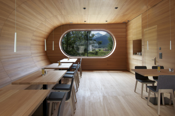 Sport- und Freizeitzentrum, Schweiz, Mierta & Kurt Lazzarini Architekten