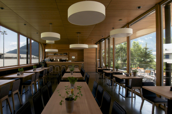 Sport- und Freizeitzentrum, Schweiz, Mierta & Kurt Lazzarini Architekten