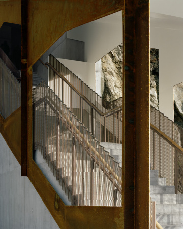 Treppe, Chur, Schweiz, Esch Sintzel