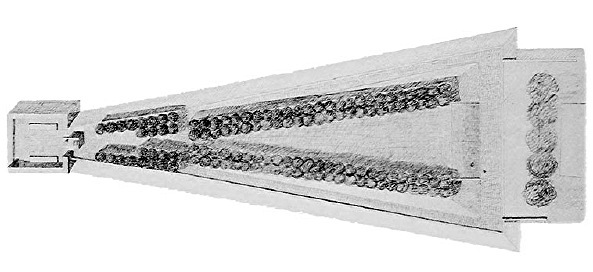 Originalzeichnung Louis Kahn