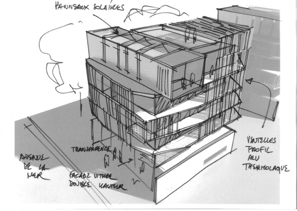Wohngeb�ude, MDR Architekten, Montpellier