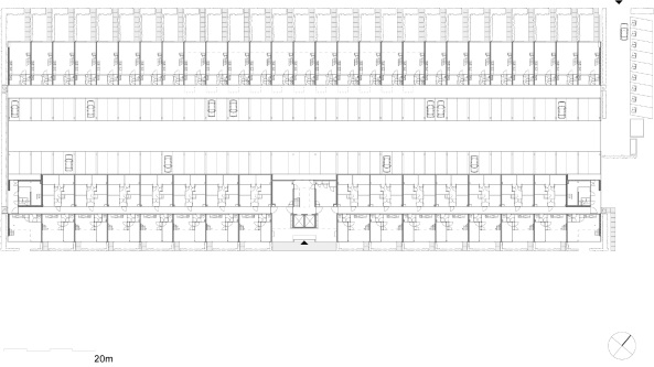Kempe Thill, Sozialer Wohnungsbau, Den-Haag, Niederlande