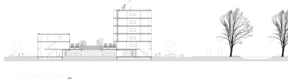 Kempe Thill, Sozialer Wohnungsbau, Den-Haag, Niederlande