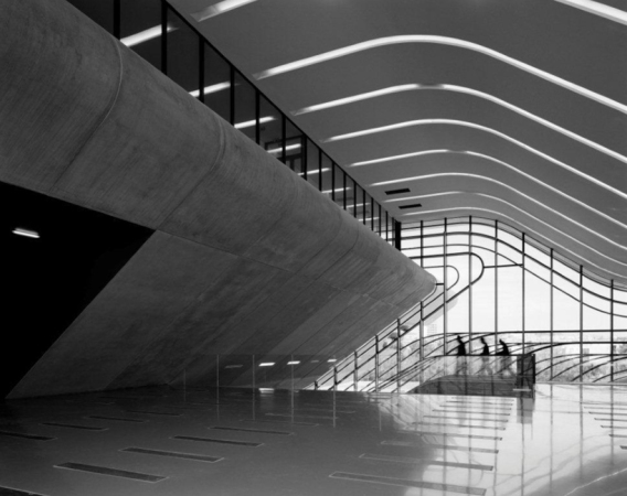 Zaha Hadid, Montpellier, Pierres Vives, Bibliothek, Archiv