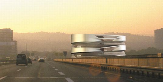 Grundsteinlegung fr das neue Mercedes-Museum in Stuttgart