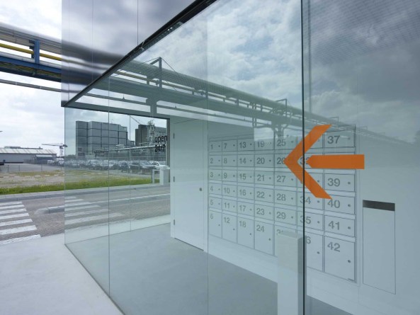 NL Architects, Industriepark Kleefse Waard in Arnheim, Technologiepark, Portgebouw IPKW, Gatehouse, Industriearchitektur