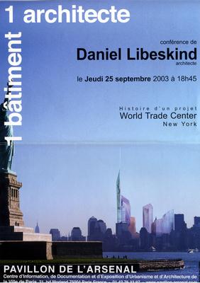 Libeskind-Vortrag im Pavillon de lArsenal