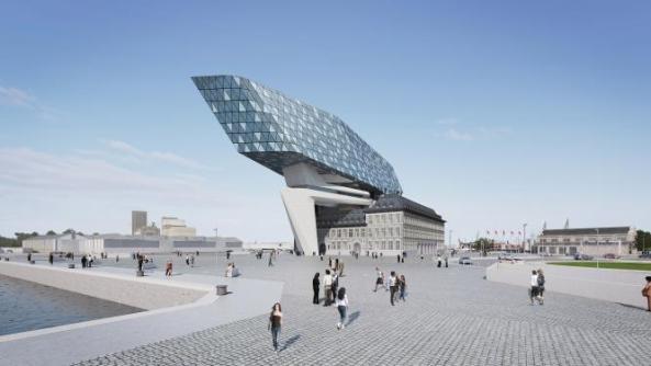 Zaha Hadid Architects, Antwerpen, Port House, Hafenamt Antwerpen