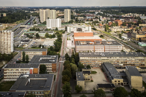 Katowice, Kattowitz, CINiBA, Bibliothek, library, HS99