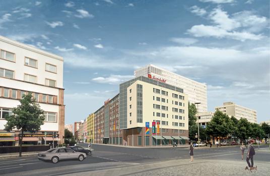 Grundstein fr Hotelkomplex in Berlin gelegt