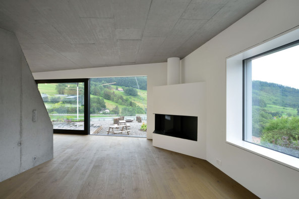 Doppelhaus von L3P in der Nordschweiz