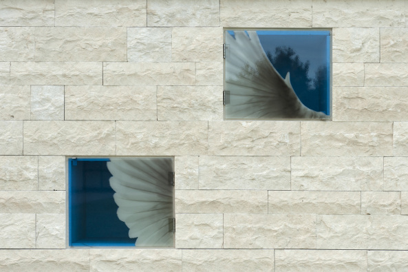 Friedhofserweiterung, Urnenweg, Haas Architektur