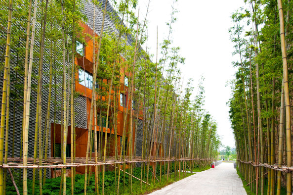 Ausstellungskomplex, Chengdu, China, Hweler und Yoon Architecture