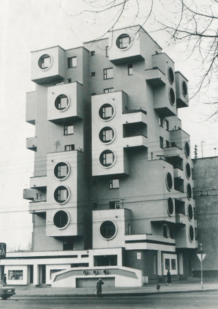 Wohnhaus an der Minskaja-Strae, 1980s, Bobrujsk, Weirussland