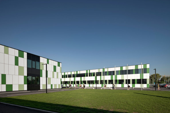 Schulerweiterung, Neusiedl am See, Solid architecture, K2 Architektur