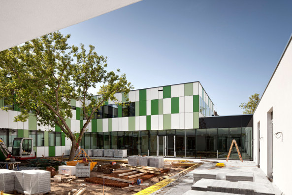 Schulerweiterung, Neusiedl am See, Solid architecture, K2 Architektur