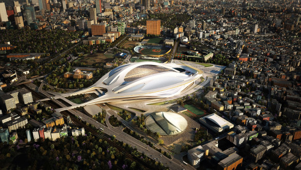 Zaha Hadid, Japan, National Stadium