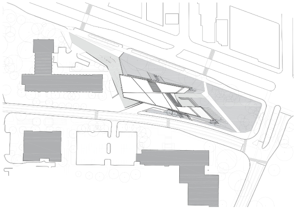 Eli & Edythe Broad Art Museum, Zaha Hadid Architects, Michigan, Michigan State University, East Lansing