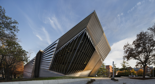 Eli & Edythe Broad Art Museum, Zaha Hadid Architects, Michigan, Michigan State University, East Lansing