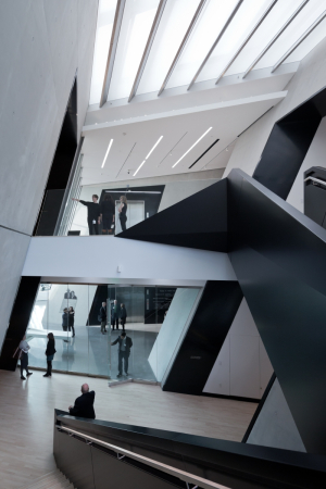 Eli & Edythe Broad Art Museum, Zaha Hadid Architects, Michigan, Michigan State University, East Lansing