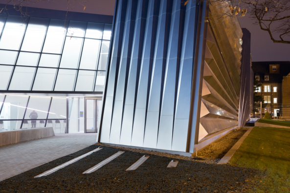 Eli & Edythe Broad Art Museum, Zaha Hadid Architects, Michigan, Michigan State University, East Lansing