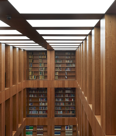 Folkwang Bibliothek in Essen, Max Dudler Architekten, Berlin, Alfried Krupp von Bohlen, Halbach-Stiftung, Folkwang, Schmuckk�stchen, Fotograf Stefan M�ller