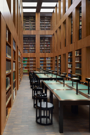 Folkwang Bibliothek in Essen, Max Dudler Architekten, Berlin, Alfried Krupp von Bohlen, Halbach-Stiftung, Folkwang, Schmuckk�stchen, Fotograf Stefan M�llerFolkwang Bibliothek in Essen, Max Dudler Architekten, Berlin, Alfried Krupp von Bohlen, Halbach-Stiftung, Folkwang, Schmuckk�stchen, Fotograf Stefan M�ller