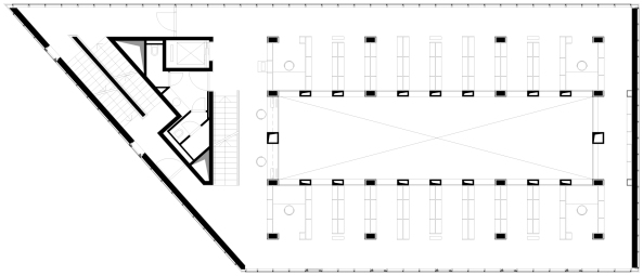 Folkwang Bibliothek in Essen, Max Dudler Architekten, Berlin, Alfried Krupp von Bohlen, Halbach-Stiftung, Folkwang, Schmuckkstchen, Fotograf Stefan Mller