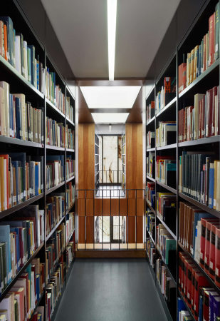 Folkwang Bibliothek in Essen, Max Dudler Architekten, Berlin, Alfried Krupp von Bohlen, Halbach-Stiftung, Folkwang, Schmuckk�stchen, Fotograf Stefan M�ller