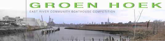 Studentenwettbewerb fr Bootshaus am East River ausgelobt