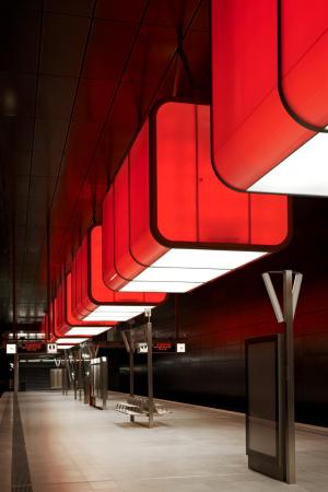 U-Bahnhof Hafen-City-Universitt Hamburg, Raupach Architekten