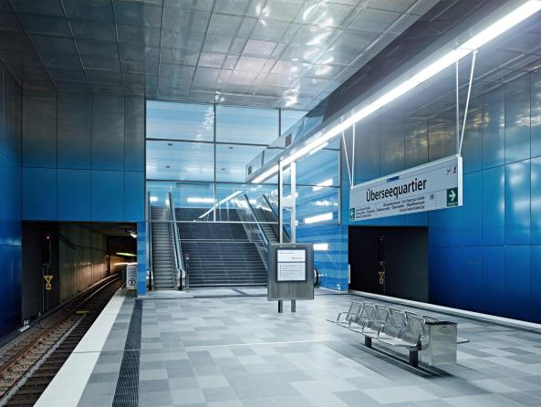 U-Bahnhof berseequertier Hamburg, netzwerkarchitekten