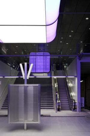 U-Bahnhof Hafen-City-Universit�t Hamburg, Raupach Architekten