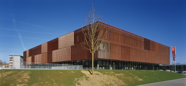 Technikzentrale EON Avacon AG, Neubau, Salzgitter, BOF Architekten, Lamellen, Brobau