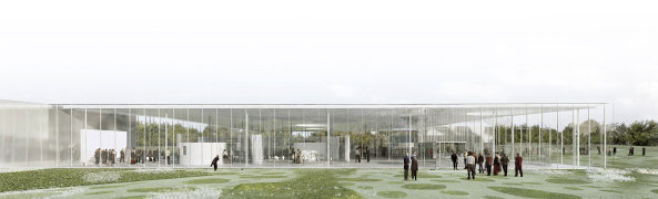 Lens, Pas-de-Calais, France, Louvre Lens, SANAA, Museum