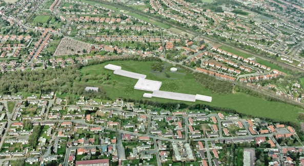 Lens, Pas-de-Calais, France, Louvre Lens, SANAA, Museum