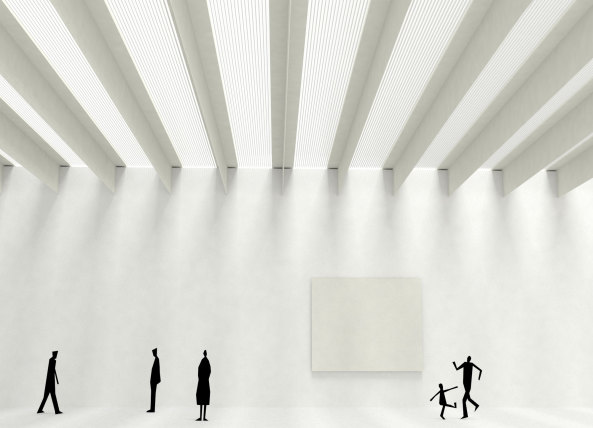 Lens, Pas-de-Calais, France, Louvre Lens, SANAA, Museum