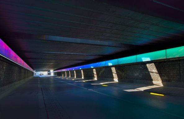 Tunnelsanierung, Mainz, Lichtinstallation, Syra Schoyerer Architekten