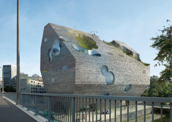 Zoo Basel, Ozeanium, Boltshauser Architekten, Meer, Aquarium, Seacliff, HFF Architekten, Zaha Hadid, Morger Dettli, Luca Selva, mlzd, Daniele Marques, Heuwaage, Ozeanium Zoo Basel