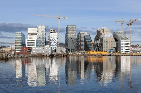 DNB Nor, MVRDV, Oslo, Pixel, Dark, a-lab, Architecture in Norway, Büro, Module