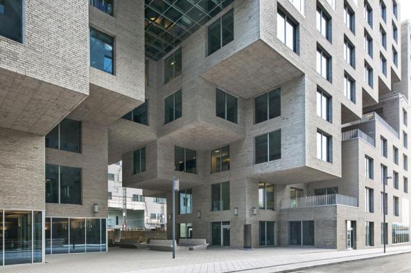 DNB Nor, MVRDV, Oslo, Pixel, Dark, a-lab, Architecture in Norway, Büro, Module