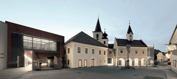 Ortsmitte von Sarleinsbach, Heidl Architekten