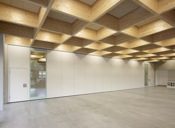 Mensa, Schulerweiterung, SpreierTrenner Architekten, Salmtal