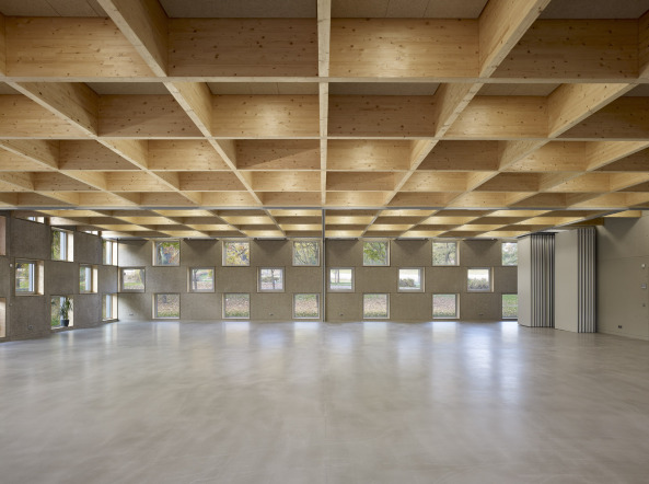 Mensa, Schulerweiterung, SpreierTrenner Architekten, Salmtal