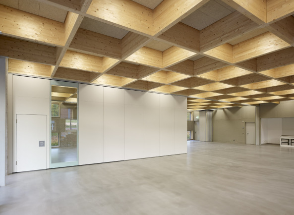 Mensa, Schulerweiterung, SpreierTrenner Architekten, Salmtal