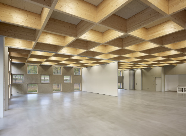 Mensa, Schulerweiterung, SpreierTrenner Architekten, Salmtal